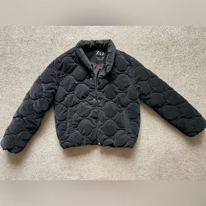 Zara Girls Youth Puffer Coat